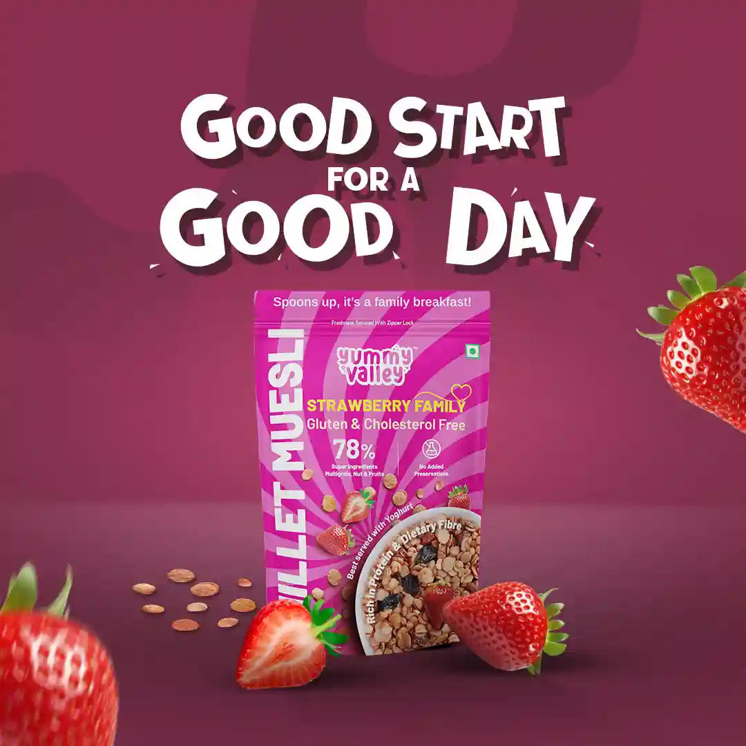 Millet Muesli Strawberry