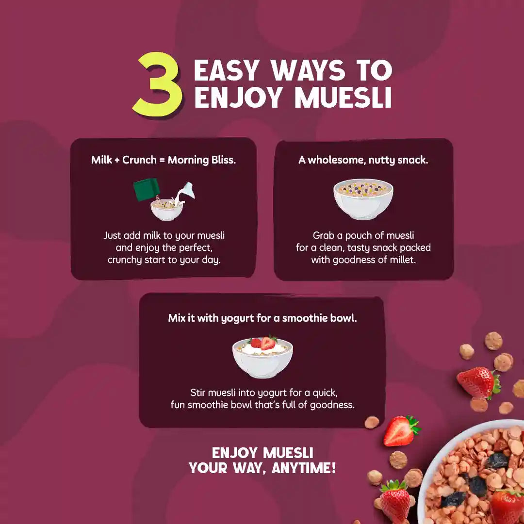 Millet Muesli Strawberry