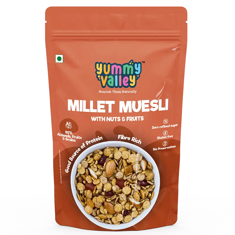 Millet Muesli ā Nuts and Fruits