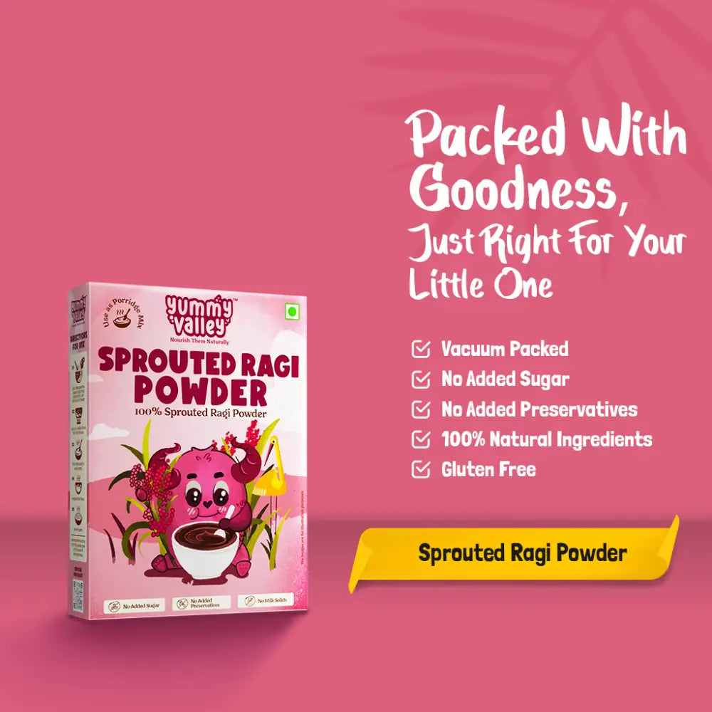 Sprouted Ragi Powder