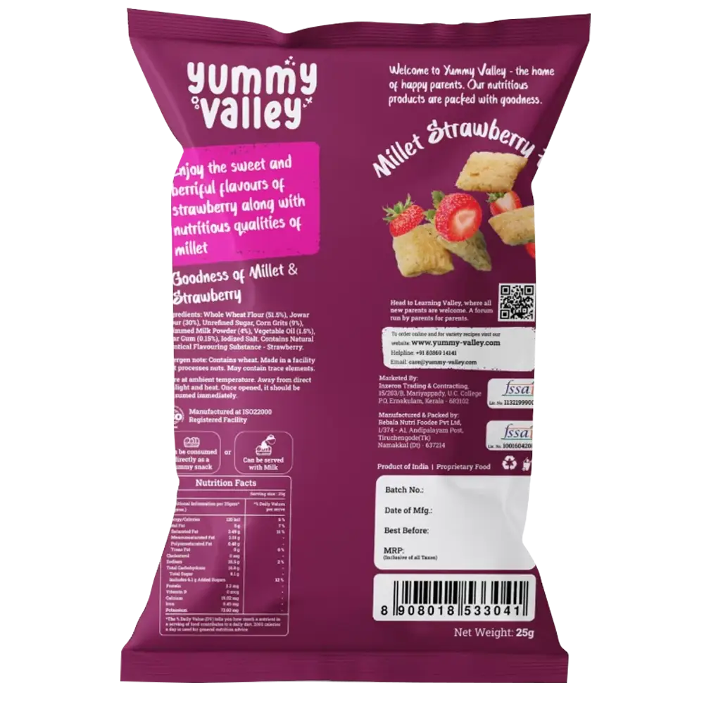 Millet Strawberry Fills