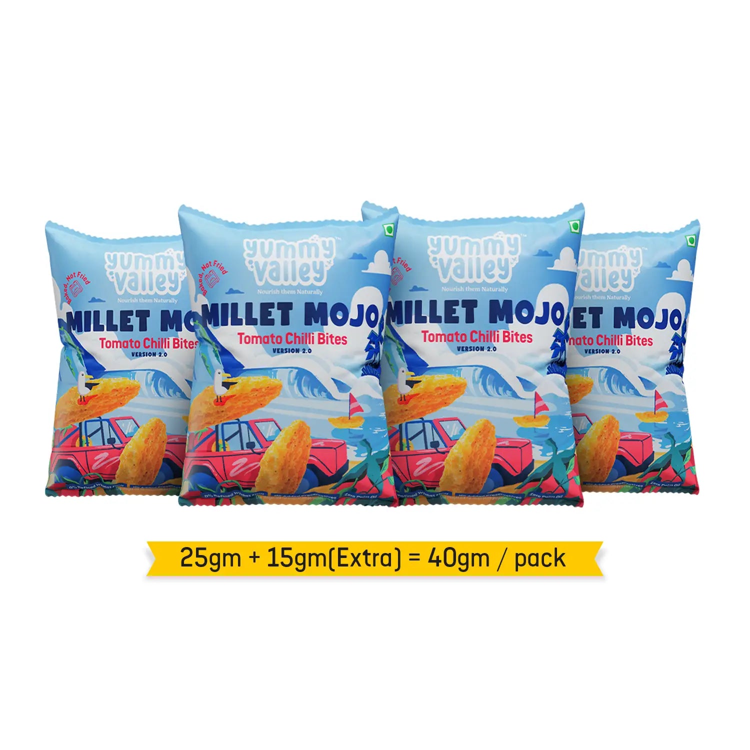 Millet Mojo Tomato Chilli Bites