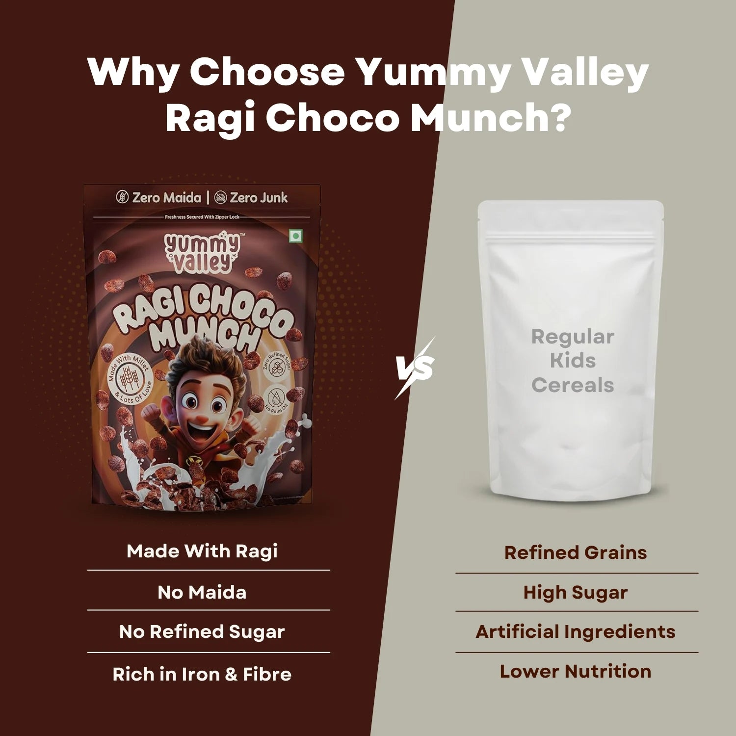 Ragi Choco Munch for Kids
