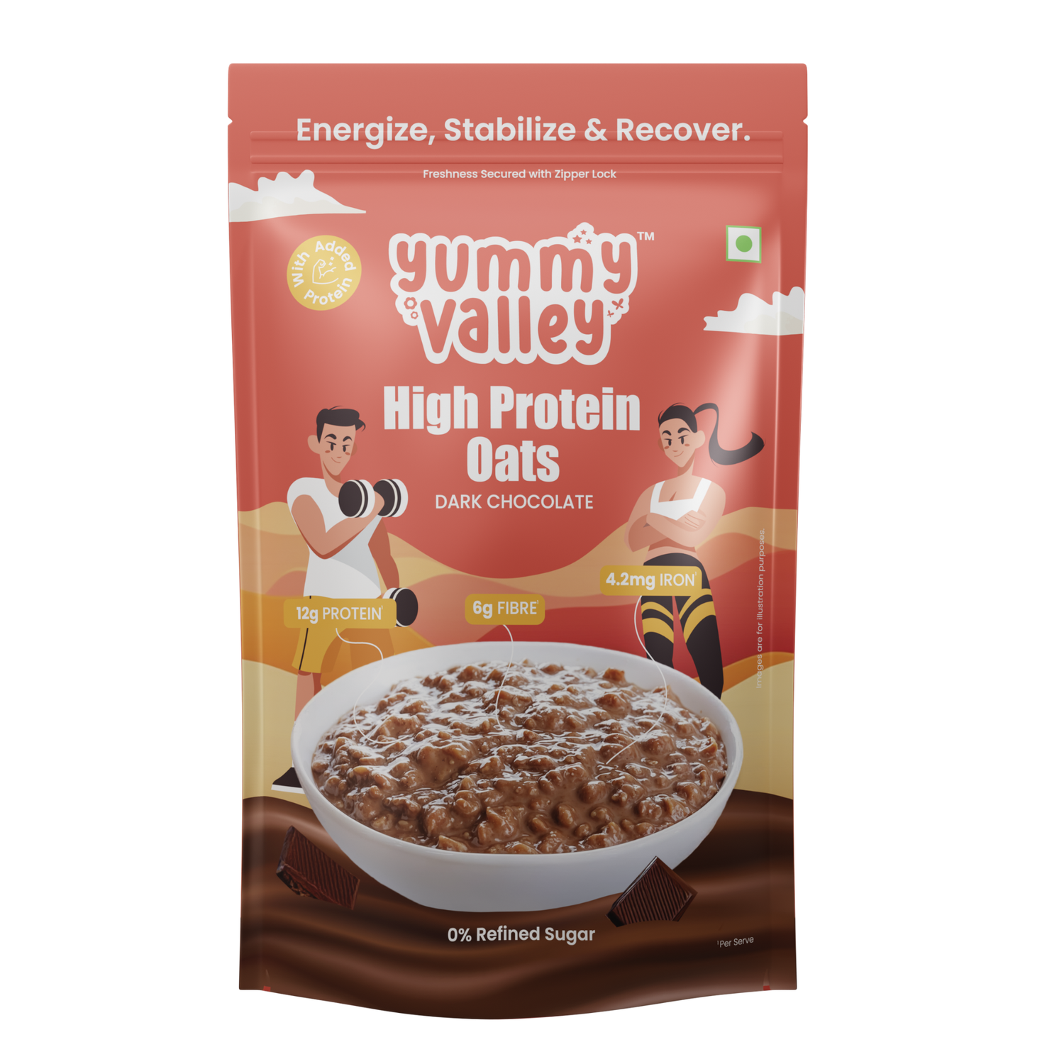 High Protein Oats – Dark Chocolate 230g