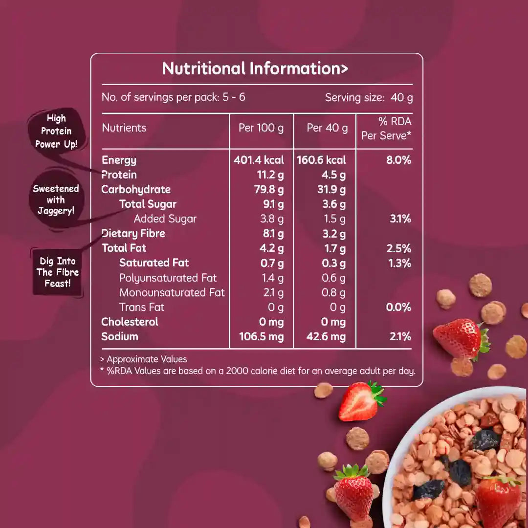 Millet Muesli Strawberry