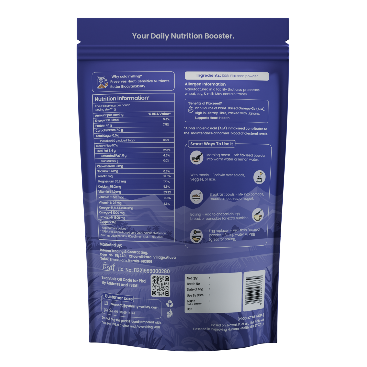 OMEG 3 Flaxseed Powder