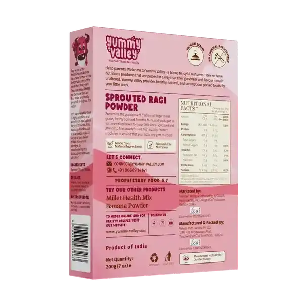 Sprouted Ragi Powder