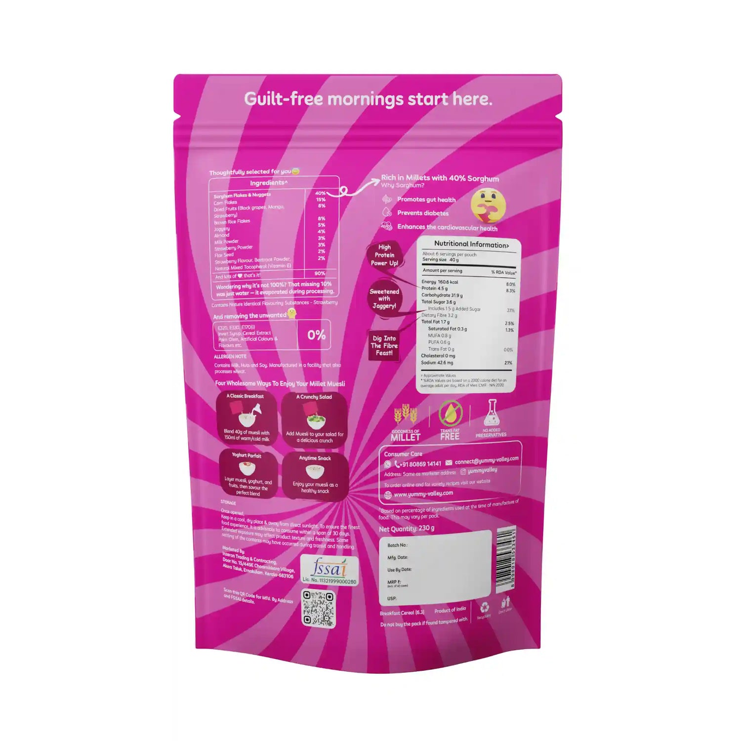 Millet Muesli Strawberry