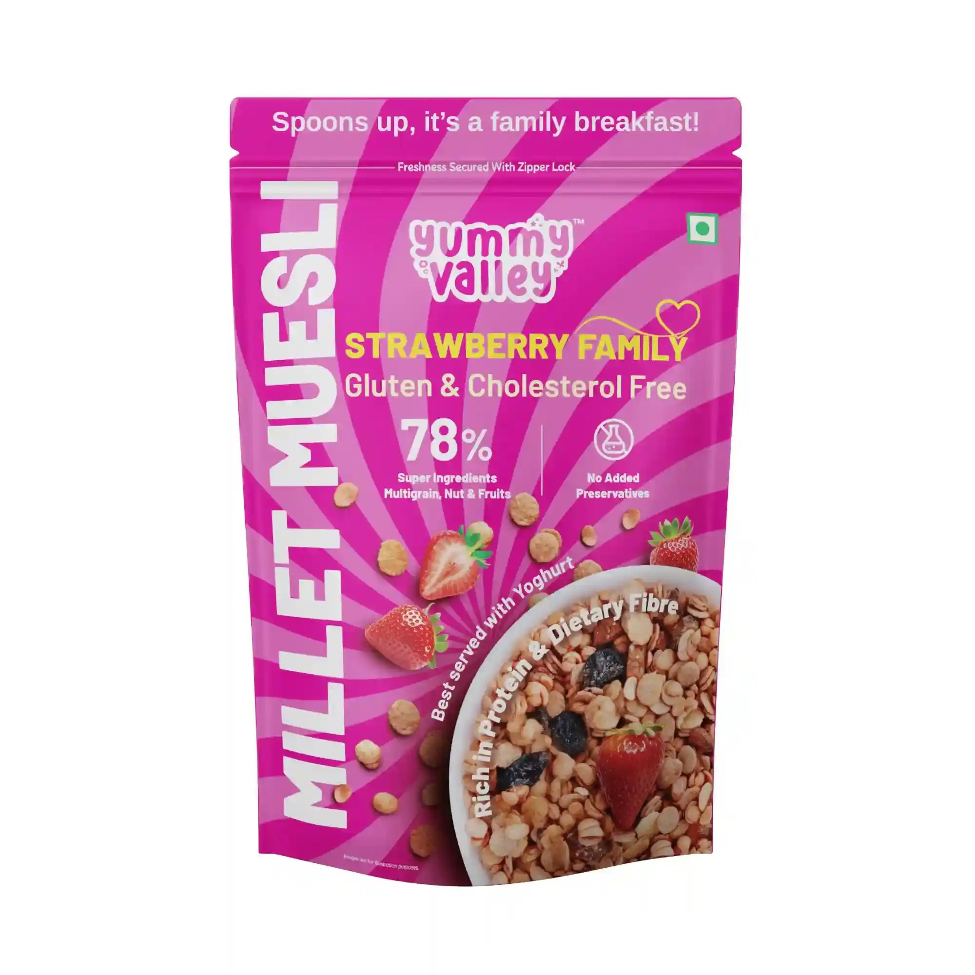 Millet Muesli Strawberry