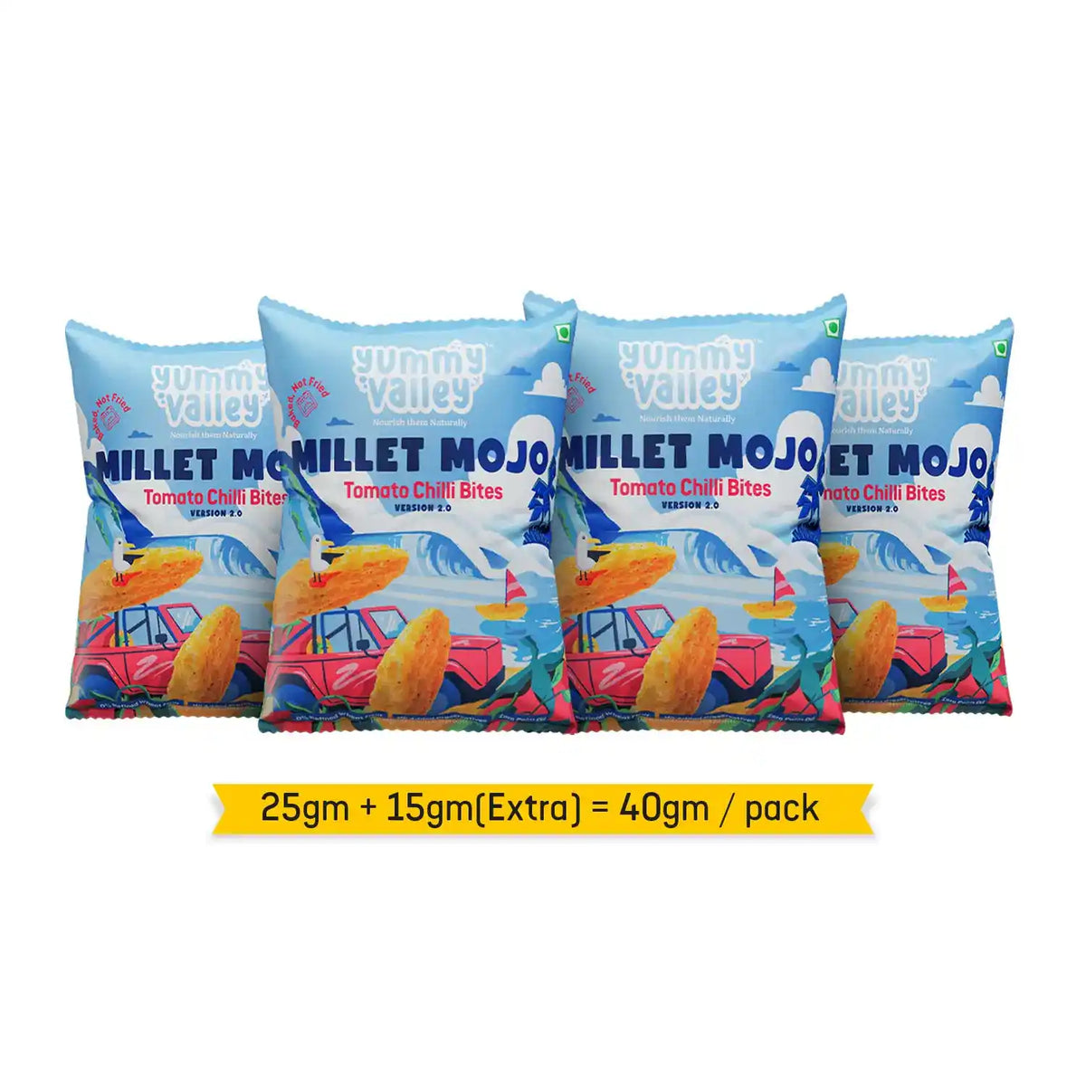 Millet Mojo Tomato Chilli Bites
