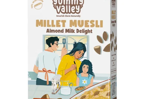 Millet Muesli - Almond Milk Delight