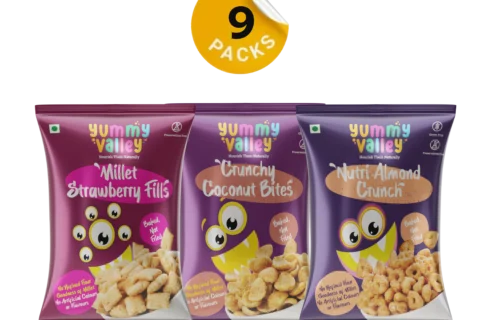 Millet Bites Assorted Combo - (Pack of 9)