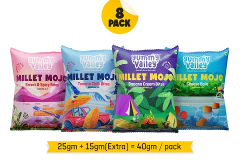 Millet Mojo Assorted (Pack of 8)