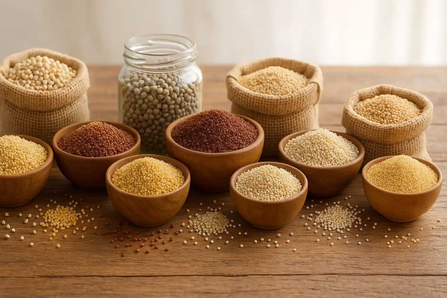 Millets in Hindi