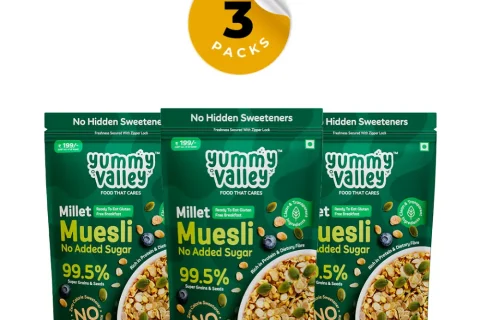 Millet Muesli - No Added Sugar (Pack of 3)