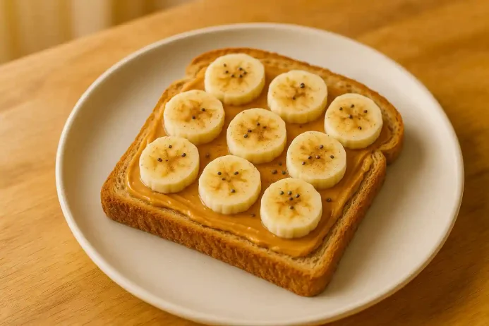Peanut Butter Banana Toast
