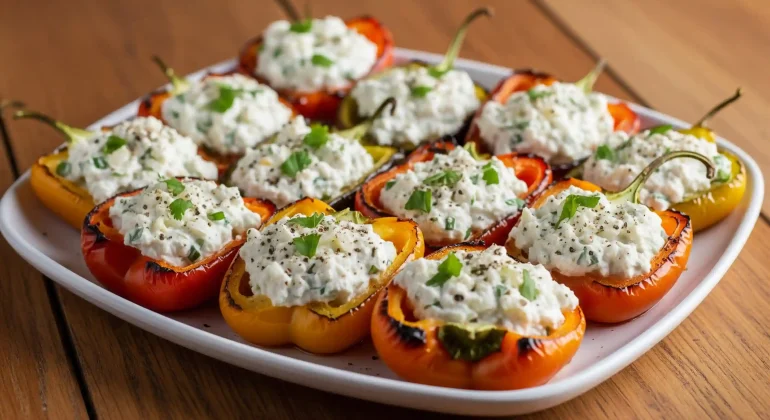 Stuffed Roasted Capsicum