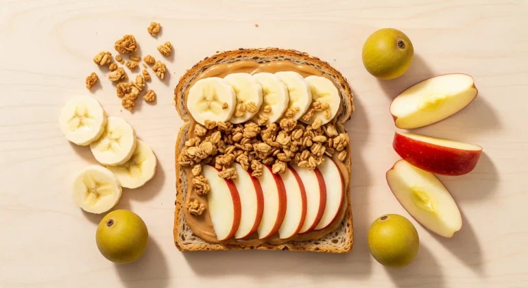Loaded Toast with Granola Crunch
